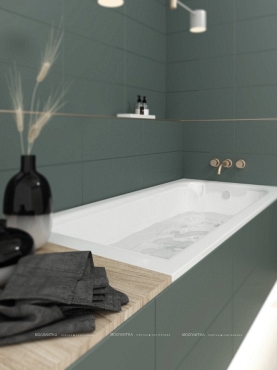 Акриловая ванна Creto Scala 180x80 см - 10 изображение