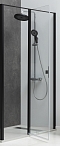 Душевая дверь Allen Brau Priority 90 черный браш 3.31003.BBA - 4 изображение