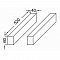 Комплект кромок для столешницы Jacob Delafon Parallel EB508-BME (2 шт.) - 3 изображение