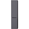 Шкаф-пенал Jorno Wood 150 см, Wood.04.150/P/GR, серый