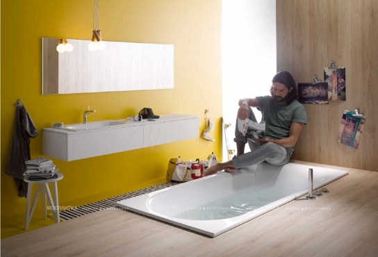 Стальная ванна Bette Comodo 180x80 см, 1251-000PLUS с покрытием Glasur® Plus - 4 изображение