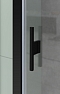 Душевая дверь Allen Brau Priority 140 черный браш 3.31012.BBA - 5 изображение