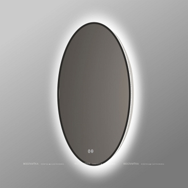 Зеркало Vincea 70 см, VLM-3DE700B-2 с антизапотевателем, с LED подсветкой - 2 изображение