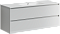 Тумба с раковиной Sancos Cento, 119 см., эмаль белый, CN120-1W - 2 изображение