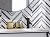 Керамическая плитка Meissen Плитка Gatsby рельеф белый 25х75 - 3 изображение