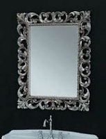 Зеркало ArtCeram Barocca ACS001 51, цвет рамы - античное серебро, 73 х 93 см