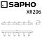 Крючок Sapho X-Round XR206 хром - 2 изображение