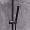 Душевая лейка Damixa Scandinavian Pure 936020300 1 режим, d 2,4 см., матовый черный - 3 изображение