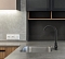 Смеситель для кухонной мойки GPD Gildo Colored MTE165-S матовый черный - 7 изображение