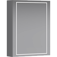 Зеркальный шкаф Aqwella Simplex 55 см SLX0455L с подсветкой