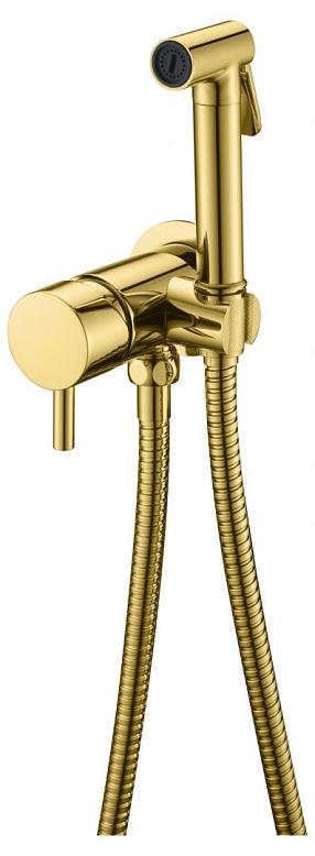 Гигиенический душ Boheme Uno 467-G со смесителем, gold