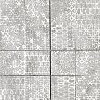 Мозаика Chalk Mosaico Texture Butter/Smoke/Grey 30х30