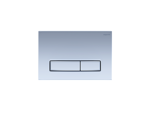Панель смыва Aquatek Slim, KDI-0000024, хром матовый
