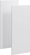 Шкаф-пенал Aqwella Mobi 36 см MOB0535W бетон светлый, белый - 2 изображение
